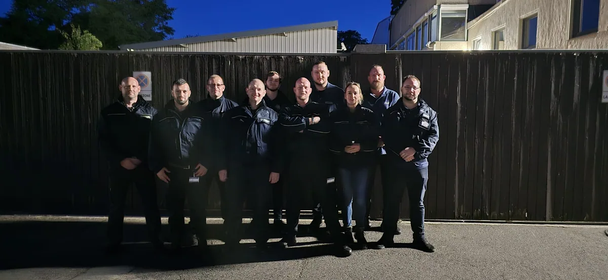 V.I.P. Security GmbH Team im Einsatz